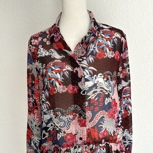 Monki maxi summer dress with print